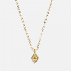 Katie Loxton Talis Charm 18-Karat Gold-Plated Necklace