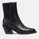 Coach Prestyn Leather Heeled Boots - UK 4