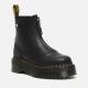 Dr. Martens Jetta Zip Front Leather Boots - UK 5