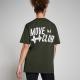 MP Oversized Move Club T-Shirt - Forest Green - XXS-XS