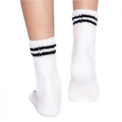 PJ Salvage Strumpor Fun Socks Fur Mama Vit Mönstrad polyester One Size Dam
