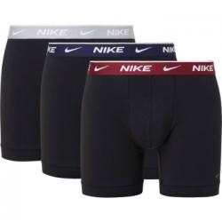 Nike Kalsonger 3P Everyday Essentials Cotton Stretch Boxer Svart/Röd bomull Large Herr