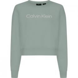 Calvin Klein Sport Essentials PW Pullover Sweater Blå bomull Medium Dam