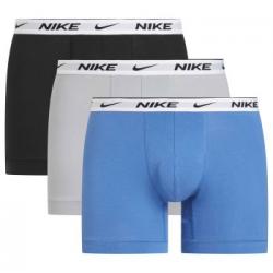 Nike Kalsonger 3P Everyday Essentials Cotton Stretch Trunk Blå bomull Medium Herr