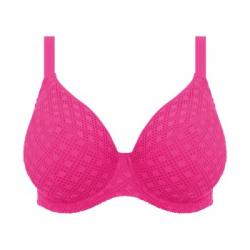Elomi Bazaruto Underwire Plunge Bikini Top Rosa polyamid J 90 Dam