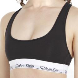 Calvin Klein BH Modern Cotton Bralette Svart X-Small Dam