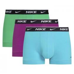 Nike Kalsonger 3P Everyday Essentials Cotton Stretch Trunk Blå/Lila bomull Small Herr