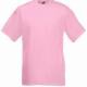Fruit of the Loom Valueweight Crew Neck T Rosa bomull Large Herr