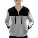 DKNY Spell It Out LS Hoodie Grå Small Dam