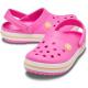 Crocs Crocband Clog Kids Rosa/Gul US J1 (EU 32-33) Barn