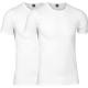 JBS 2P Organic Cotton Crew Neck T-shirt Vit ekologisk bomull X-Large Herr