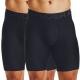Under Armour Kalsonger 2P Tech 9in Boxers Svart polyester Large Herr