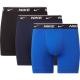 Nike Kalsonger 3P Everyday Essentials Cotton Stretch Boxer Svart/Blå bomull Medium Herr