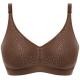 Chantelle BH C Magnifique Wirefree Support Bra Mocca F 70 Dam
