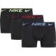Nike Kalsonger 3P Everyday Essentials Micro Trunks Svart/Blå polyester Large Herr