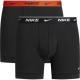 Nike Kalsonger 2P Cotton Stretch Boxer Brief Svart/Orange bomull Large Herr