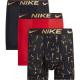 Nike Kalsonger 3P Everyday Essentials Micro Boxer Brief Svart/Guld polyester Medium Herr