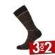 JBS Strumpor Patterned Cotton Socks Brun mönstrad Strl 40/47 Herr