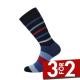 JBS Strumpor Patterned Cotton Socks Blå/Röd Strl 40/47 Herr