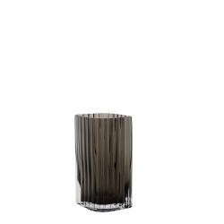 Folium Vase H20 Black - AYTM