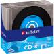 Verbatim CD-R, 52x, 700 MB/80 min, 10-pack slimcase, vinyl