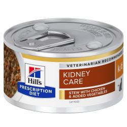 Hill's Prescription Diet Feline k/d Kidney Care Stew Chicken & Vegetables 82 g