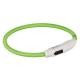 Trixie LED-halsband med USB Grön (M)